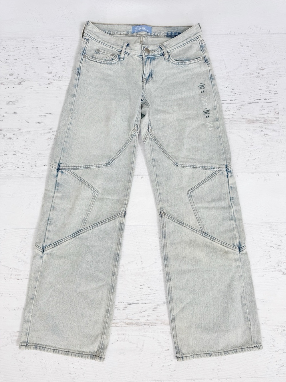 Aeropostale Low Rise Wide Leg Denim Jeans Size 0